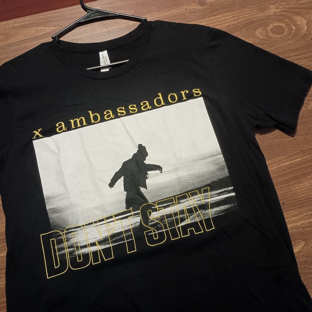 X AMBASSADORS T-SHIRT - Large // Rock band music graphic tee shirt - Picture 4 of 7